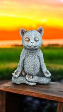 Latex and Fibreglass Mould Yoga Cat