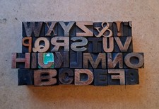 small Wooden Letterpress
