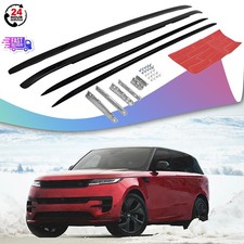 Black Side Roof Rack Rail For