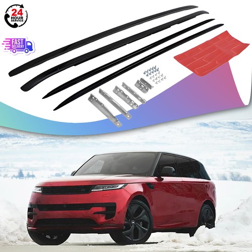 Black side roof rack rail - rail, for