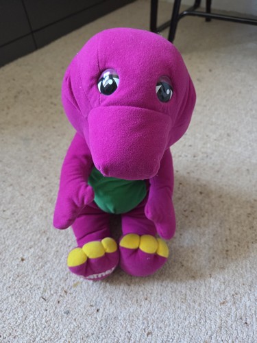 Vintage talking barney - talking,