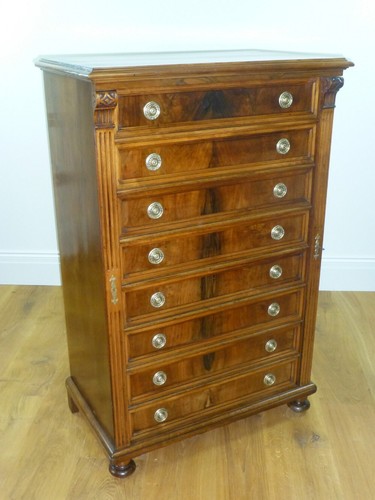 Antique walnut wellington