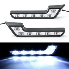 White 6LED Car Front Grille