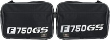 Pannier Liner Inner Luggage Bags for BMW F750GS VARIO Print Expandable Pair