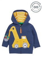 Frugi Boys Navy Hoodie -