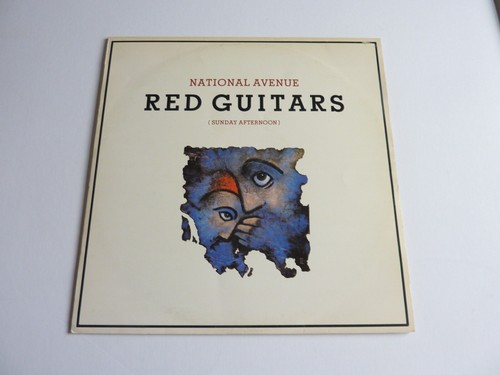 Red guitars national avenue - red,