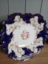 COALPORT English Porcelain Gilded Tray / Dish, c. 1881-1920