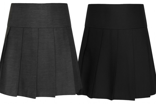 Girls classic pleated school - girls,