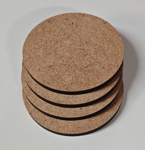 95mm mdf blank discs - discs, 7mm