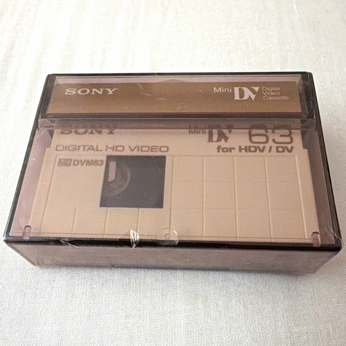 Sony minidv dvm63 - sony, 63min