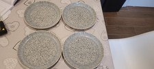 Denby Halo Speckle Side Plate x 2 - 8.25” - Excellent Condition
