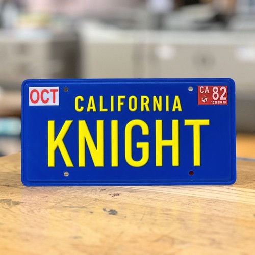 Knight rider kitt license - knight,