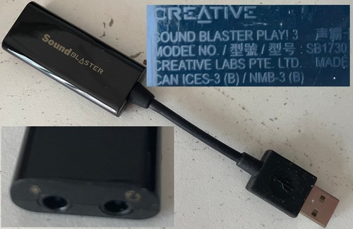 Creative sound blaster play - sound,