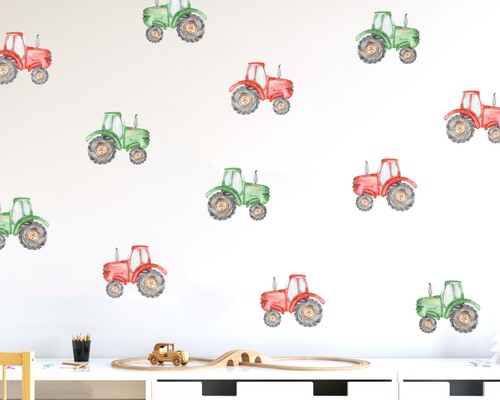Tractor wall stickers - tractor,