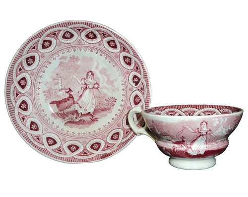Staffordshire childs red - staffordshire,