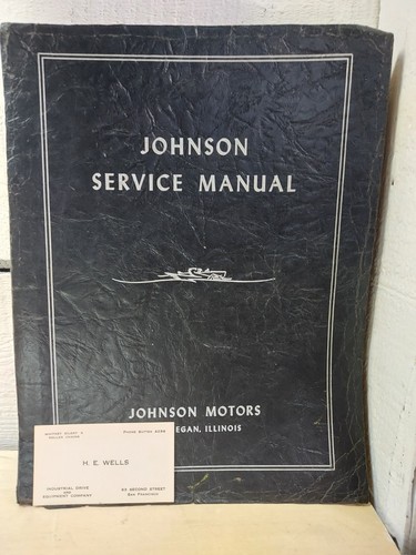 Vintage johnson sea horse - johnson, sea-horse
