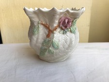 Belleek Porcelain Posy Vase