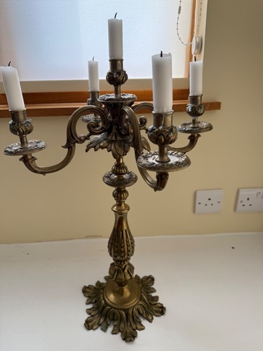 Antique french candelabra - antique,