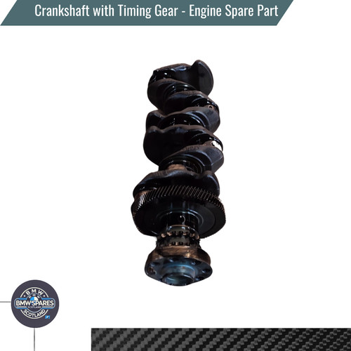 Crankshaft with timing gear - crankshaft,