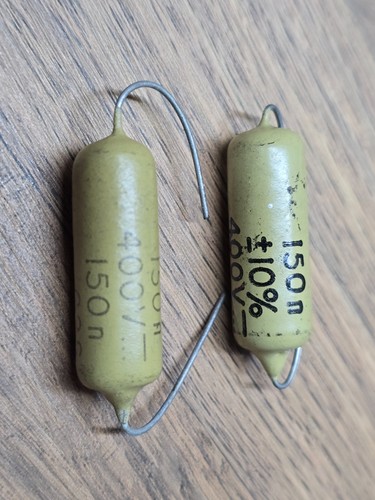 Mullard mustard 150nf 400v - 150nf,