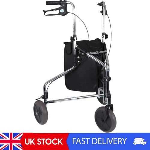 Tri wheel folding walker - folding,