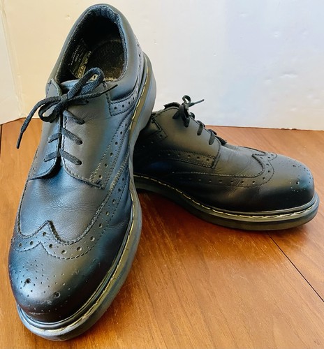 Martens black wingtip - dr,