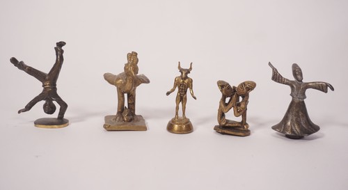 Lot west africa brass - of,