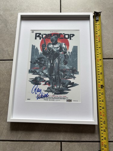 Ray wise signed - robocop, poster