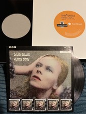RARE David Bowie Royal Mail stamp fan sheet HUNKY DORY MINT COND 5 x 1st Class 