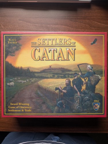 The settlers catan board - the,