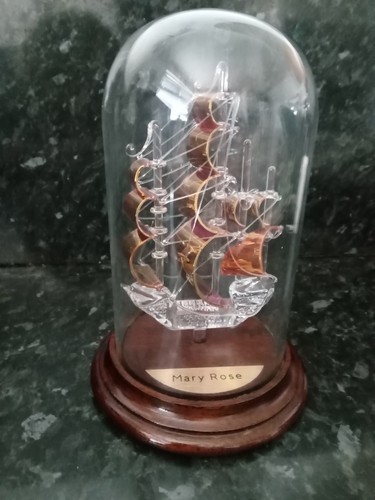 The mary rose glass - the,