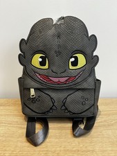 Loungefly How To Train Your Dragon Toothless Cosplay Backpack Bag NWT