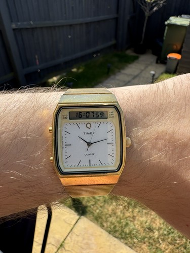 Timex cell gold analog - cell,