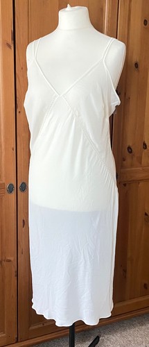 White vintage full slip - vintage,