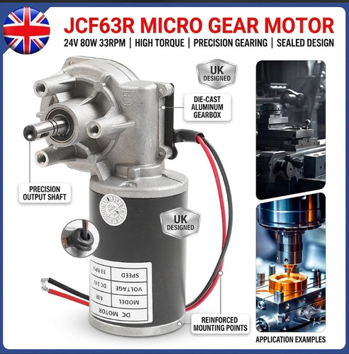 24v reversible gear motor - dc,