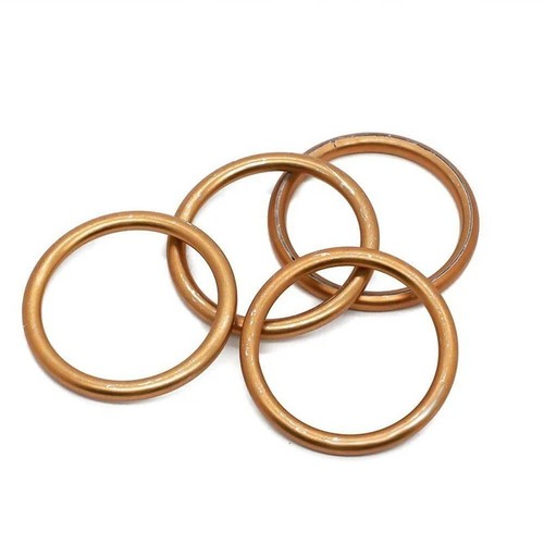 Copper exhaust header - 4,