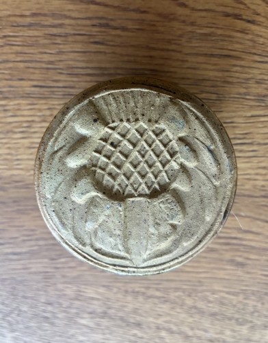 Vintage pottery ceramic butter - vintage,