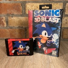 PAL Sonic 3D Blast Sega Genesis Megadrive Game