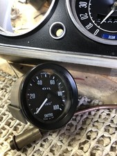 MK1 Cortina Smiths Oil Pressure Gauge & Bulkhead Pipe