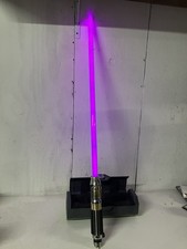 Star Wars Galaxy Edge Mace Windu Legacy Lightsaber Hilt (w/ Blade!)