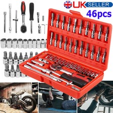 46Pcs 1/4" Drive Socket Set