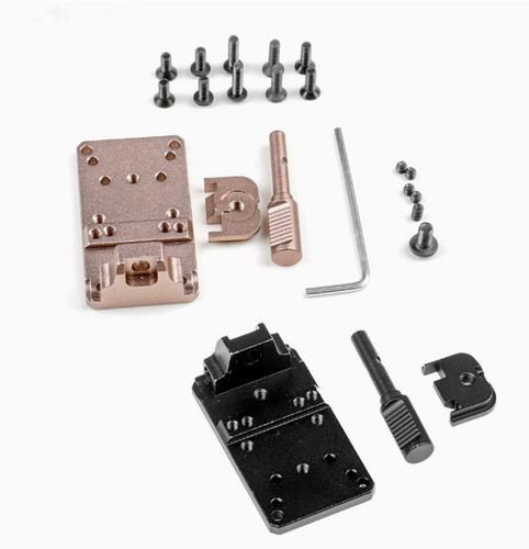 Rear sight mount plate base - rear,