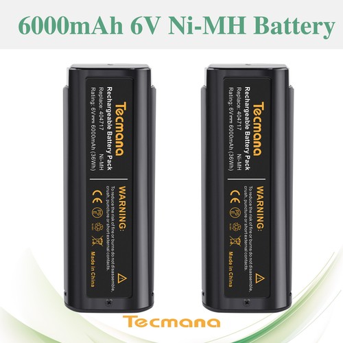 2pack 6000mah mh - 2pack, ni-mh