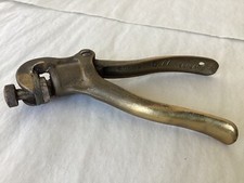 Eclipse no 77  vintage brass saw tooth setting pliers.
