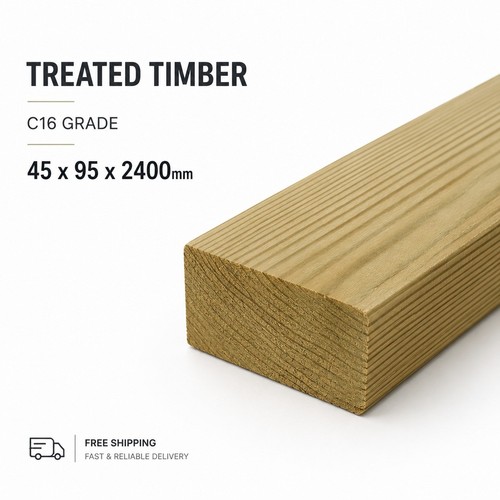 C16 structural timber 45x95 - structural,