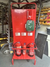 Wheeled Triple Trolley Stand