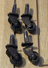 Vintage Solid Metal Castors