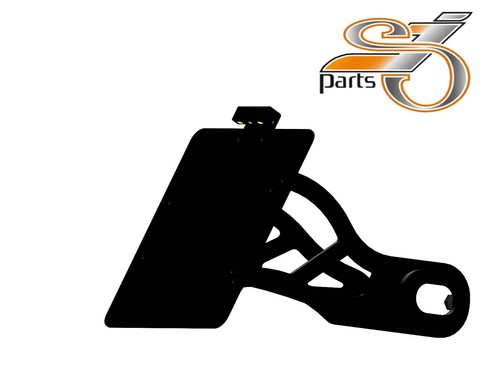 License plate holder - holder, side