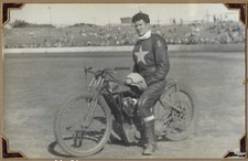 Antique vintage speedway race