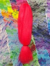 CyberloxShop Kanekalon Jumbo Braid Neon Pink Hair Extensions Dreads Box Braids